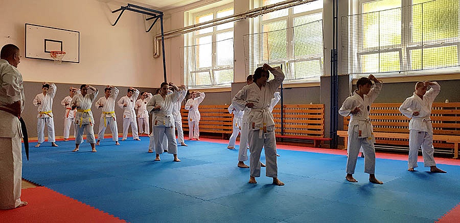 Zkoušky STV Karate 2020