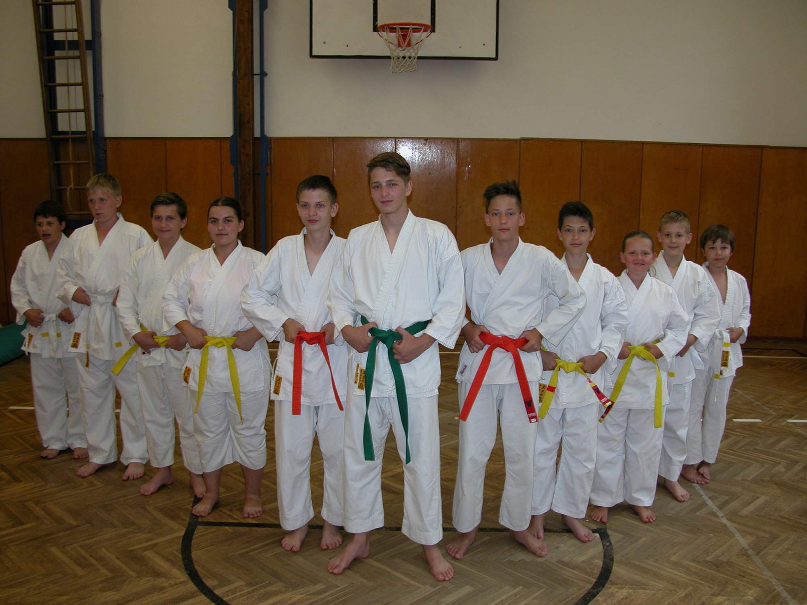 Poslední trénink karate