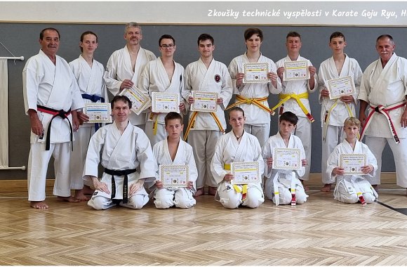 Zkoušky STV v Goju Ryu - 2022