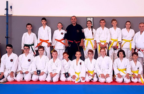 Zkoušky STV Karate 2018