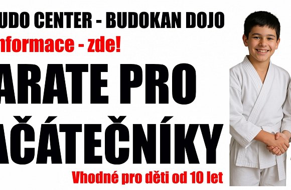 Informace o začátku výuky Karate ve Velkých Pavlovicích
