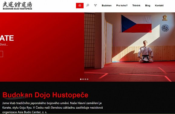 Web BUDOKAN.CZ