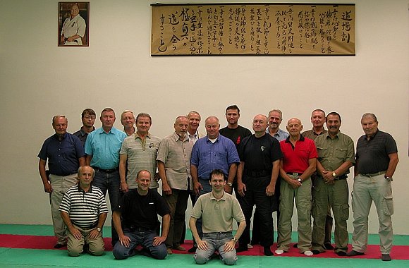 Setkání karatistů v Praze