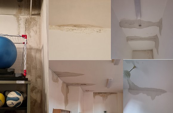 Oprava střechy tělocvičny na ZŠ Komenského