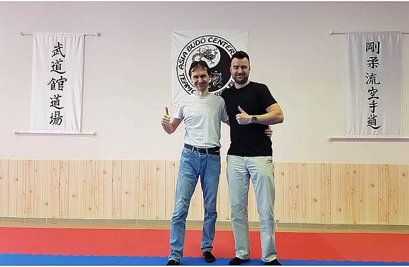 Další vzácná návštěva v Dojo