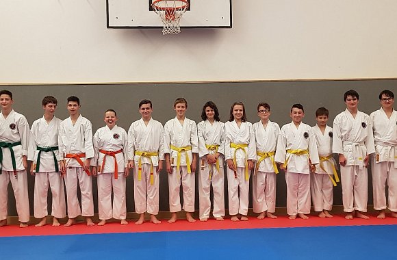 Vánoční trénink karate a sebeobrany 2018