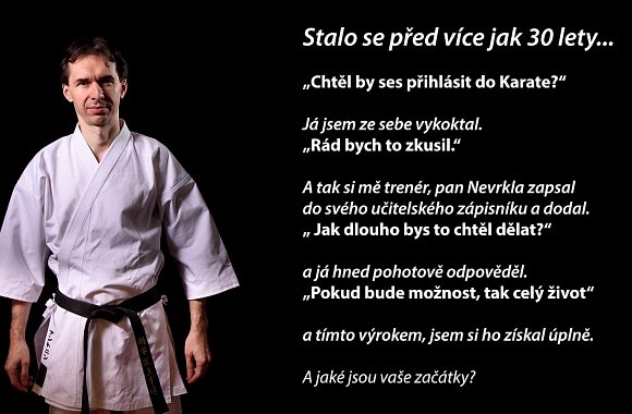 Začátky cesty Karate